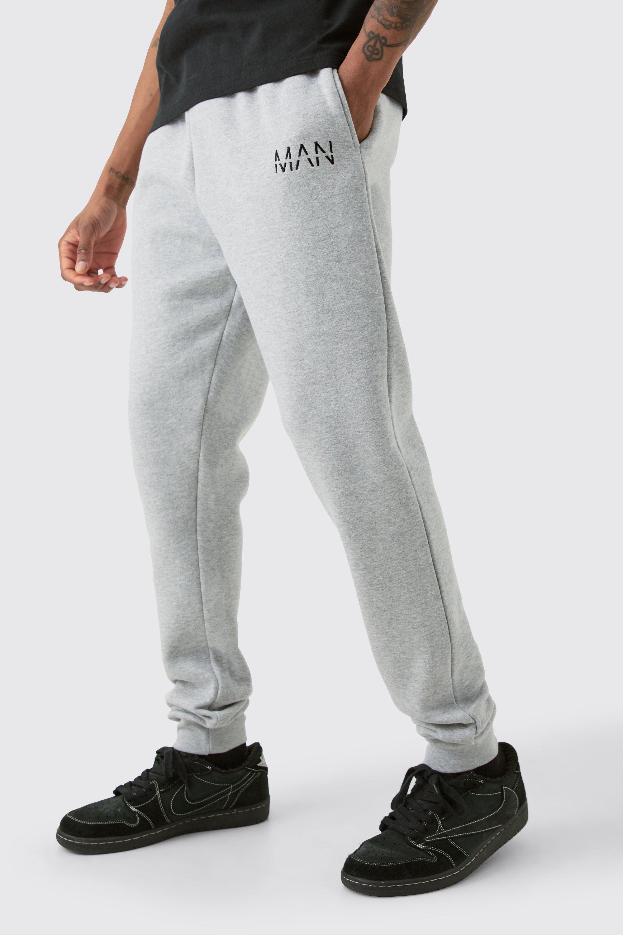 Boohooman grey joggers shop